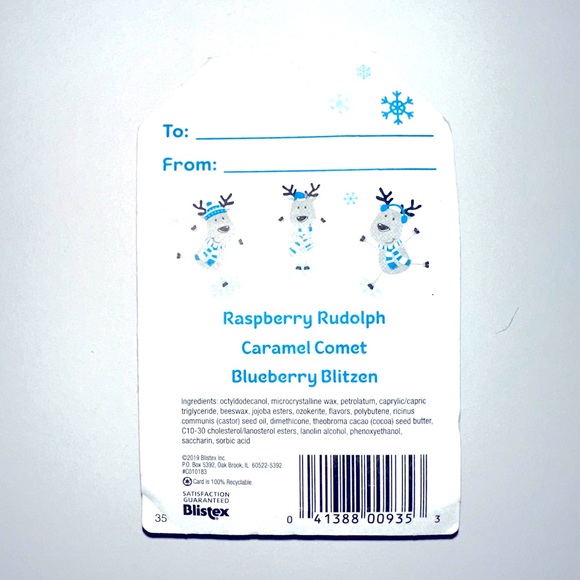 Bundle any “SALE 3 for $15” items‼️ Blistex Holiday Collection - 3 pack ! - Picture 2 of 2